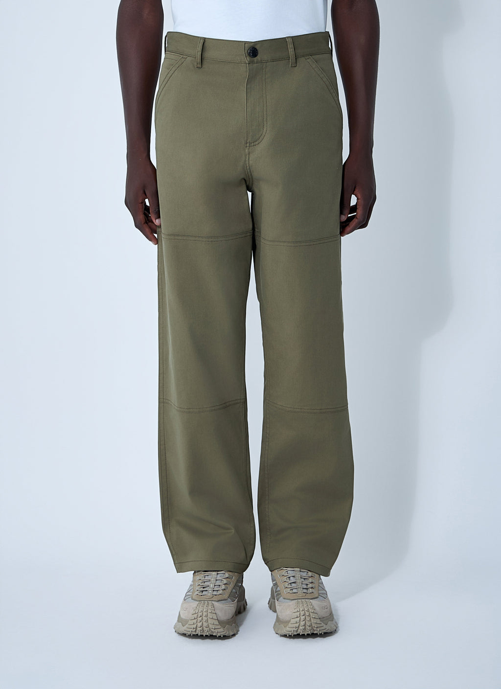 Moncler Men Logo Patch Pants