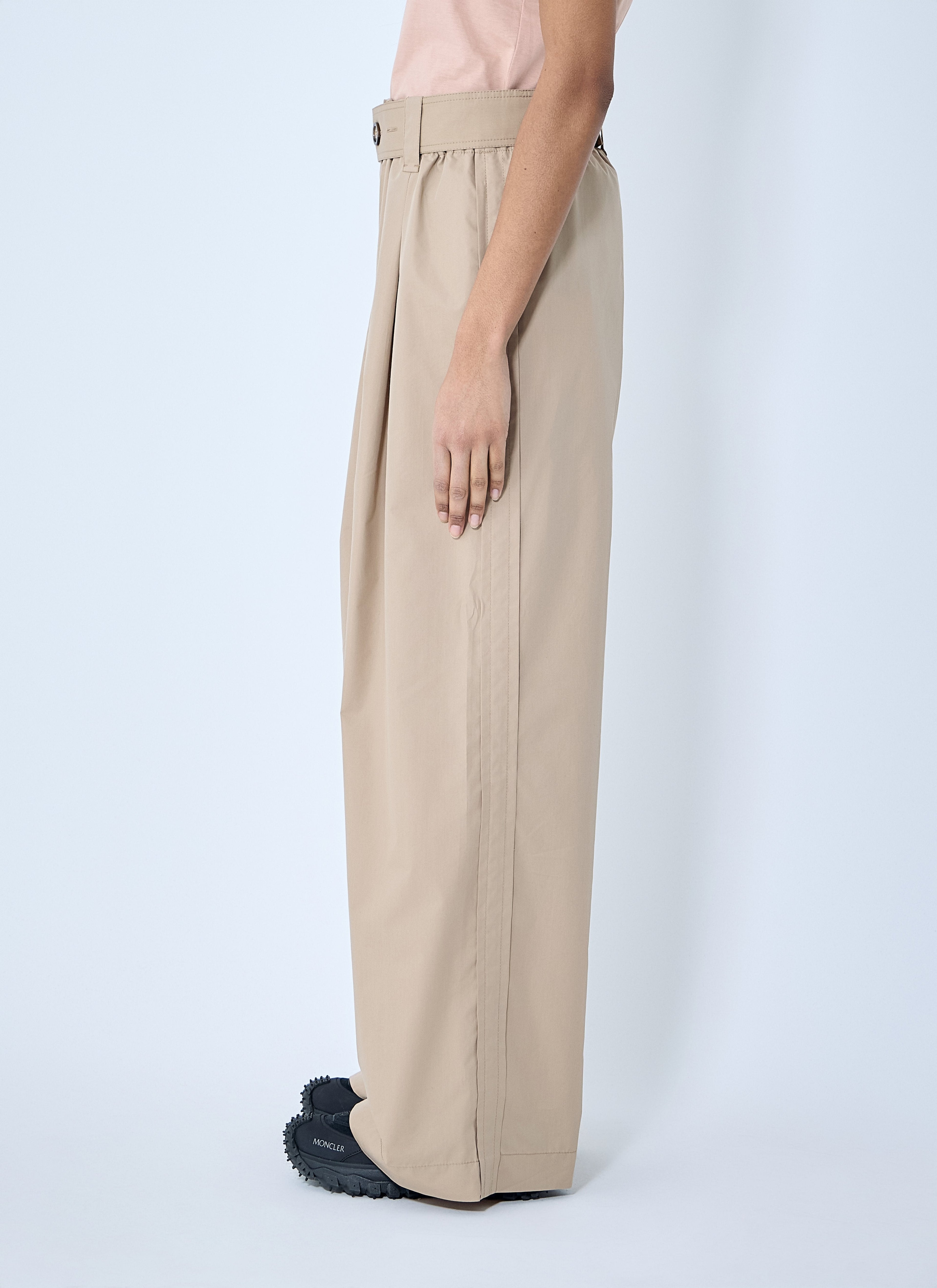 Moncler Women Belted Gathered Pants