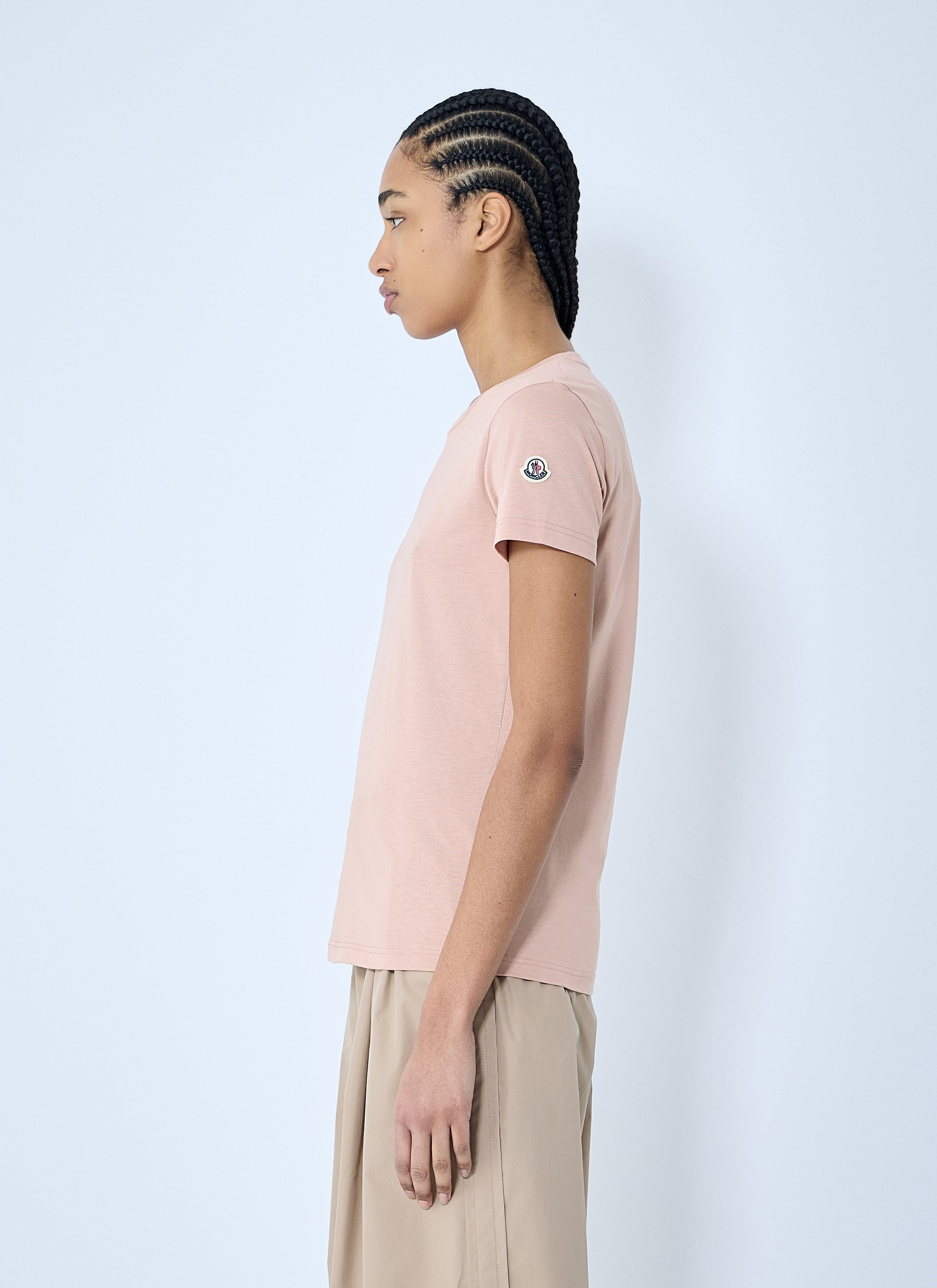 Moncler Women Logo Motif T-Shirt