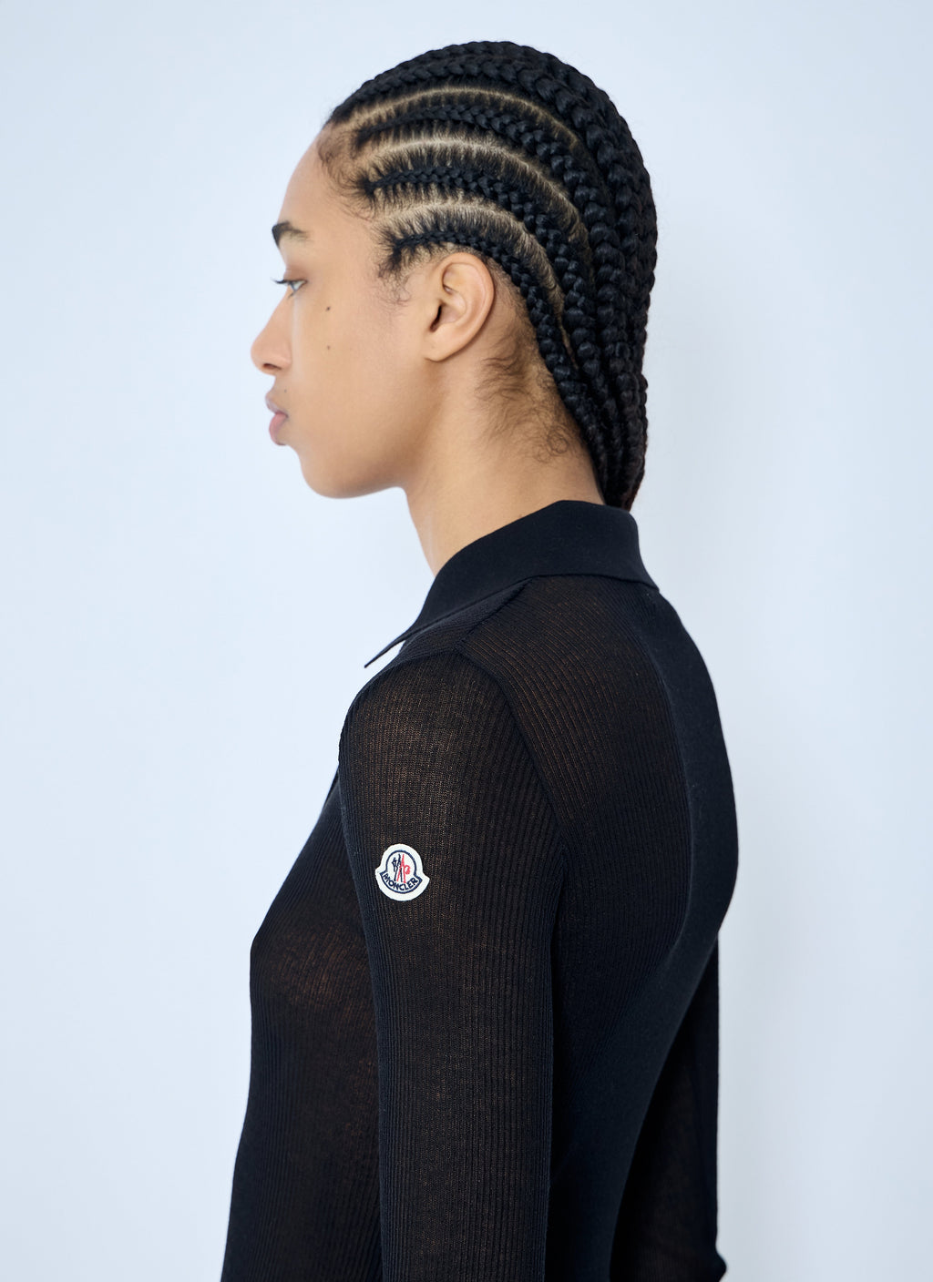 Moncler Women Logo Motif Polo Shirt