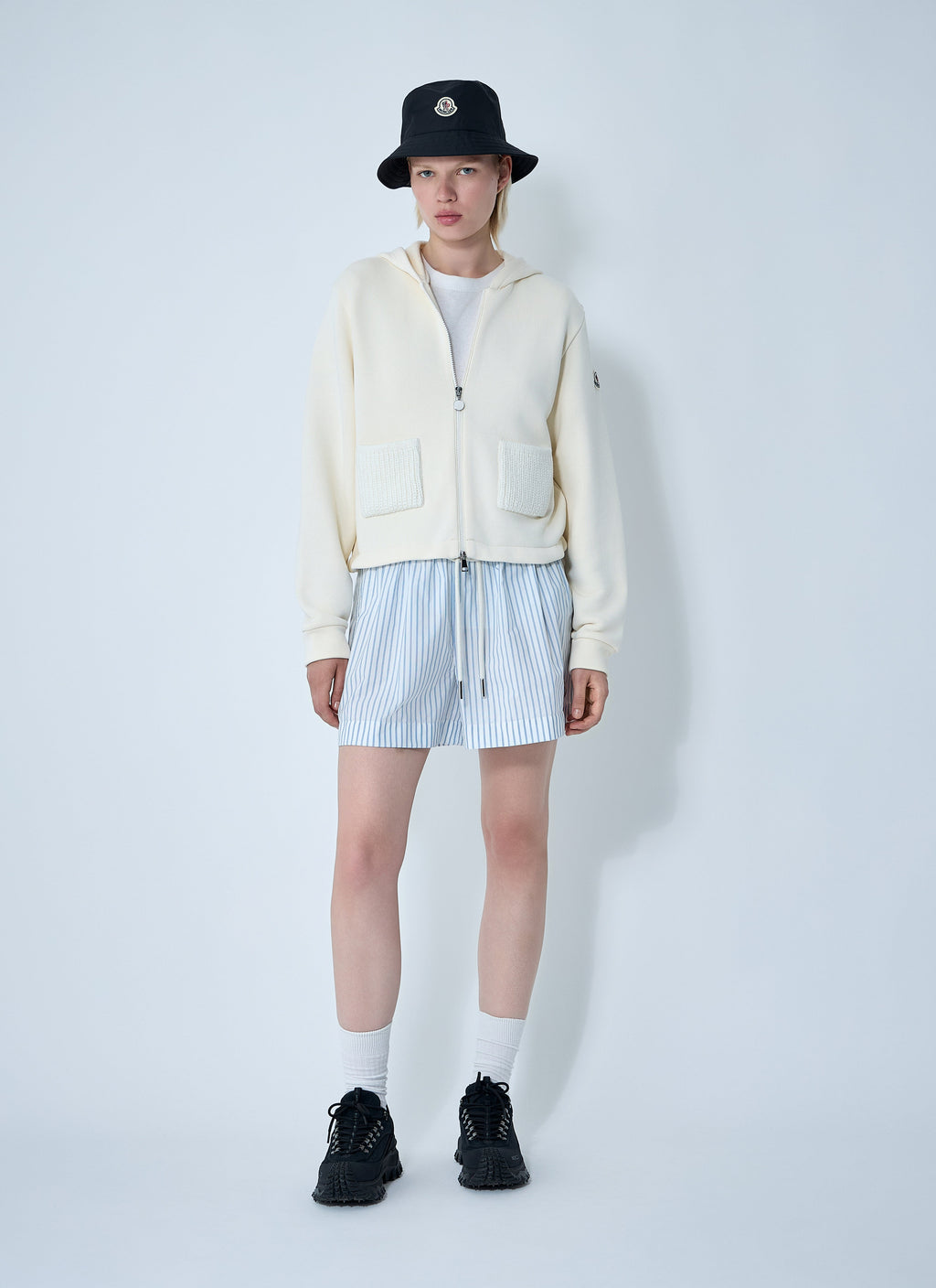 Moncler Women Striped Shorts