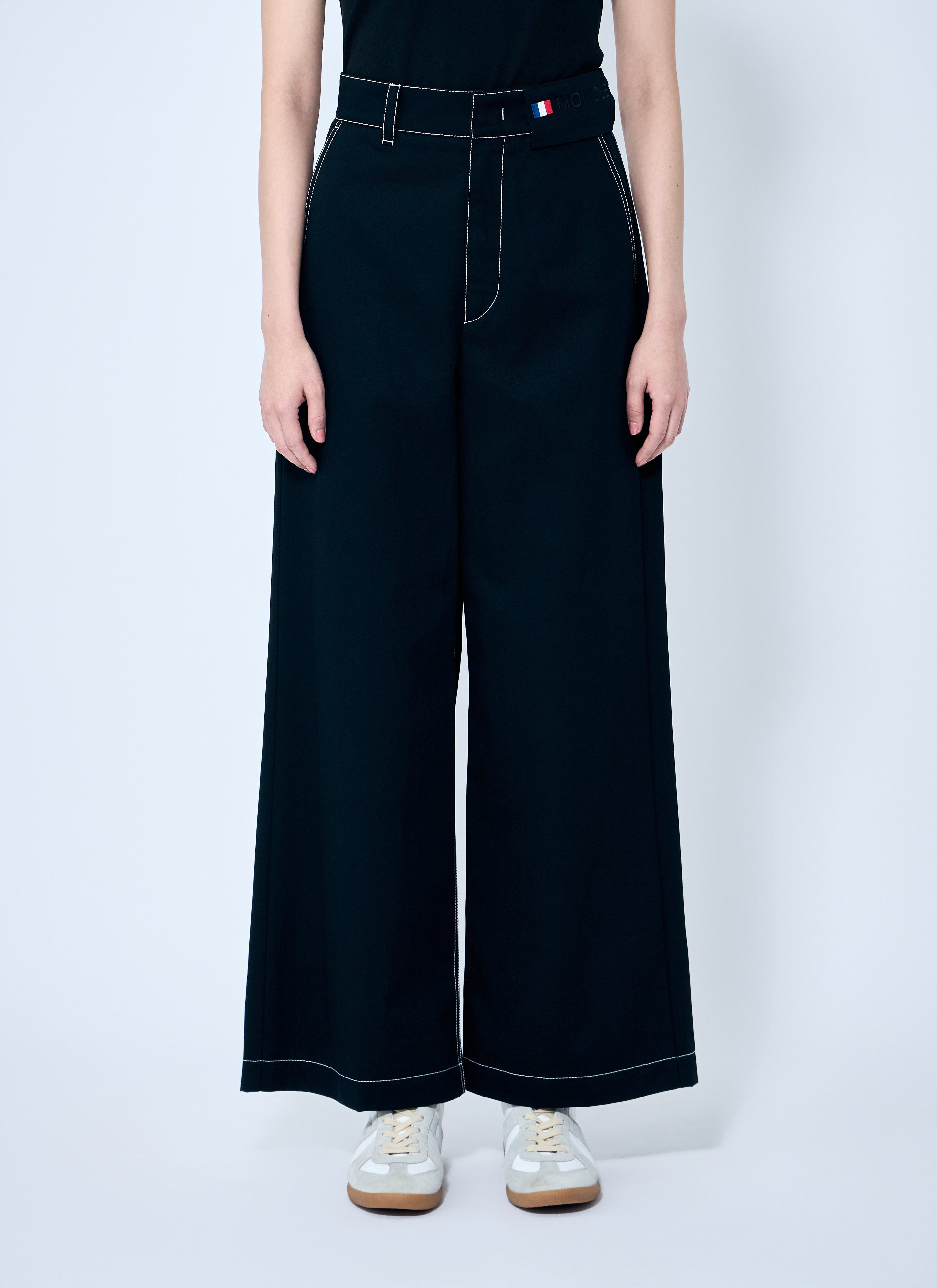 8 Moncler Palm Angels Women Wide-Leg Pants