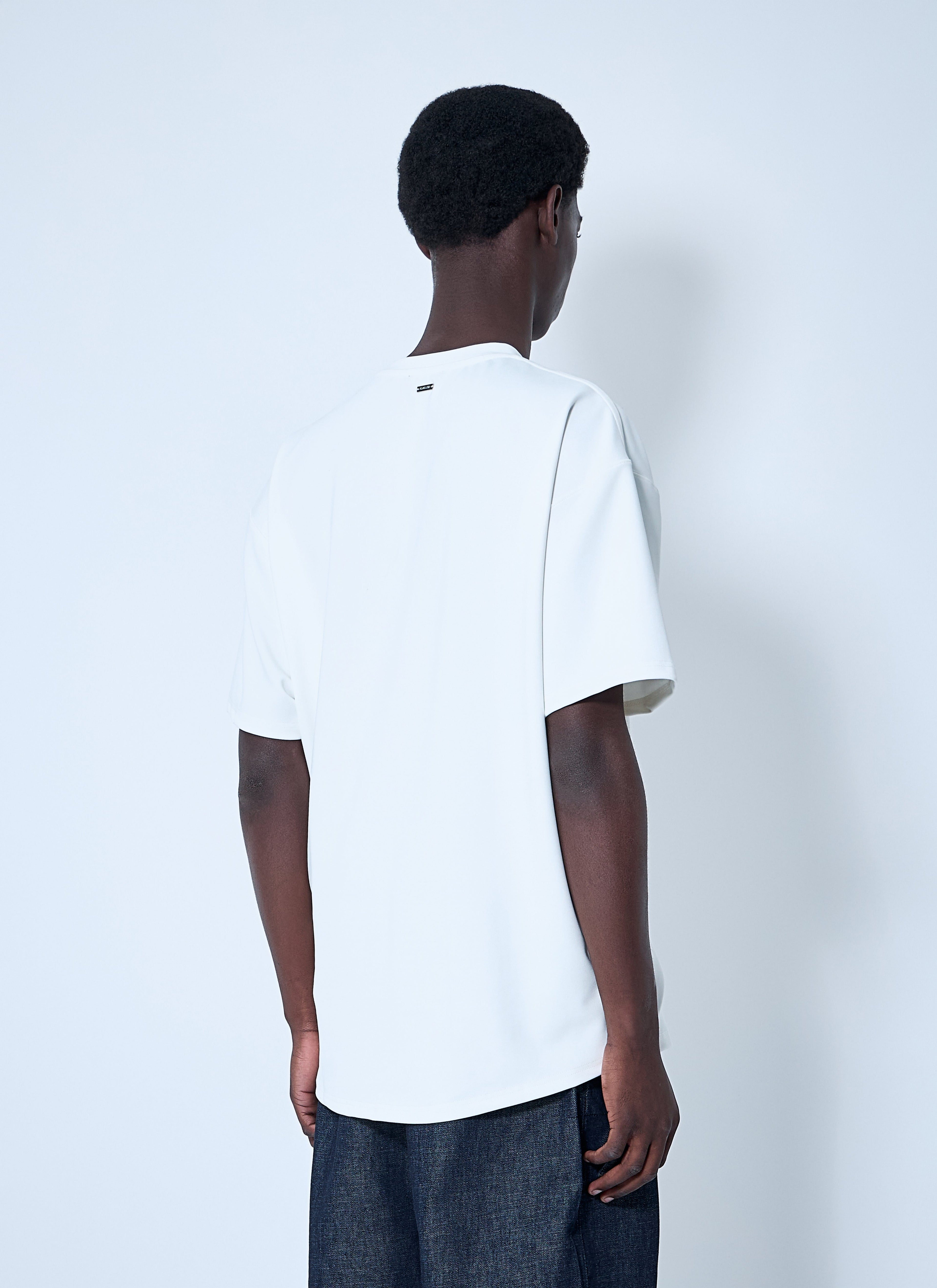 Mugler Men Cut-Out T-Shirt