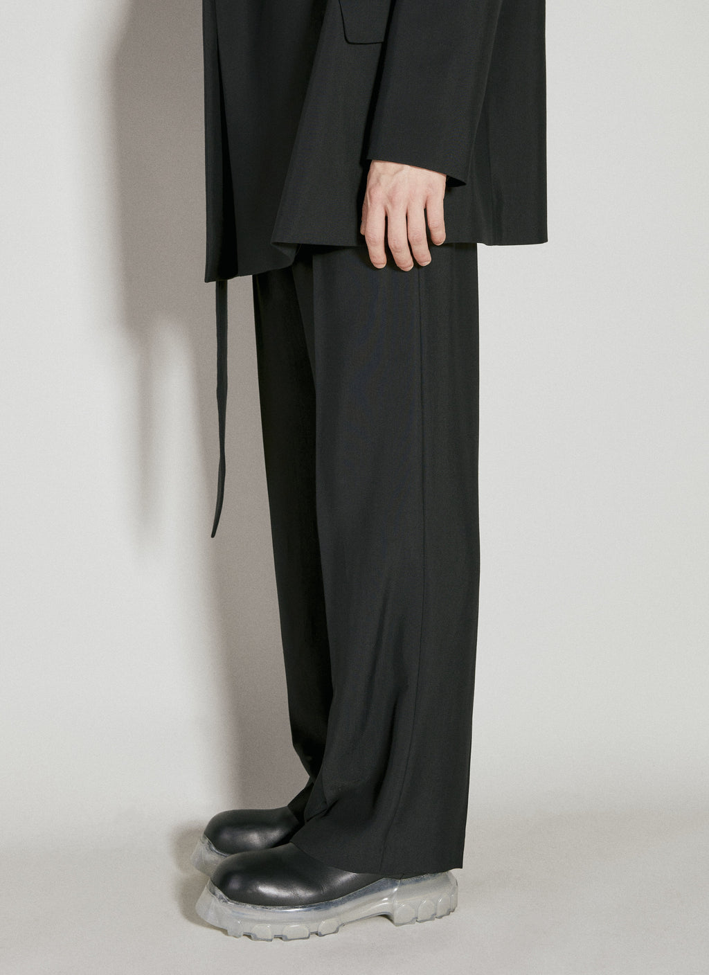 Mugler Men Cut-Out Tailored Pants