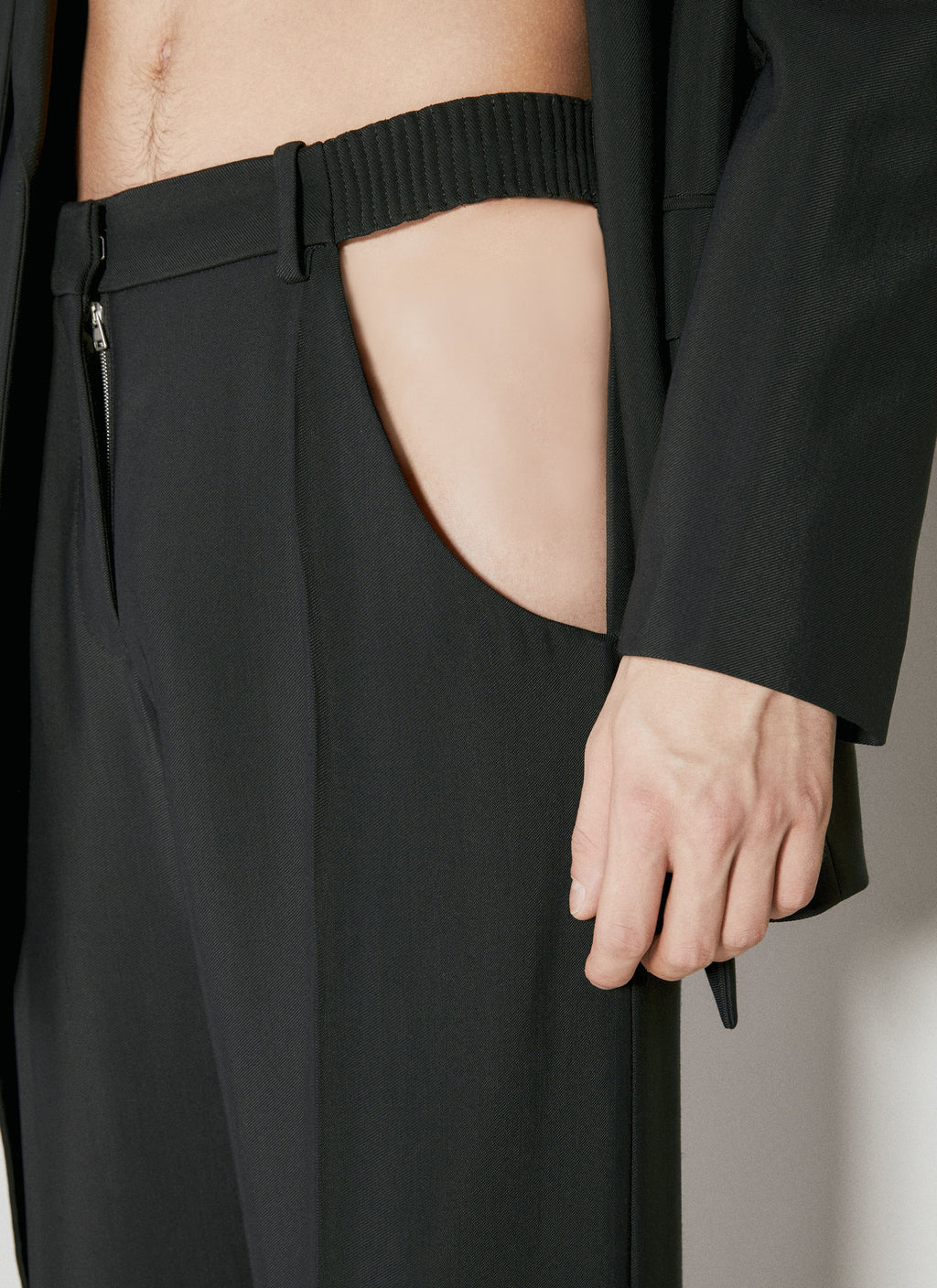 Mugler Women Cut-Out Tailored Pants