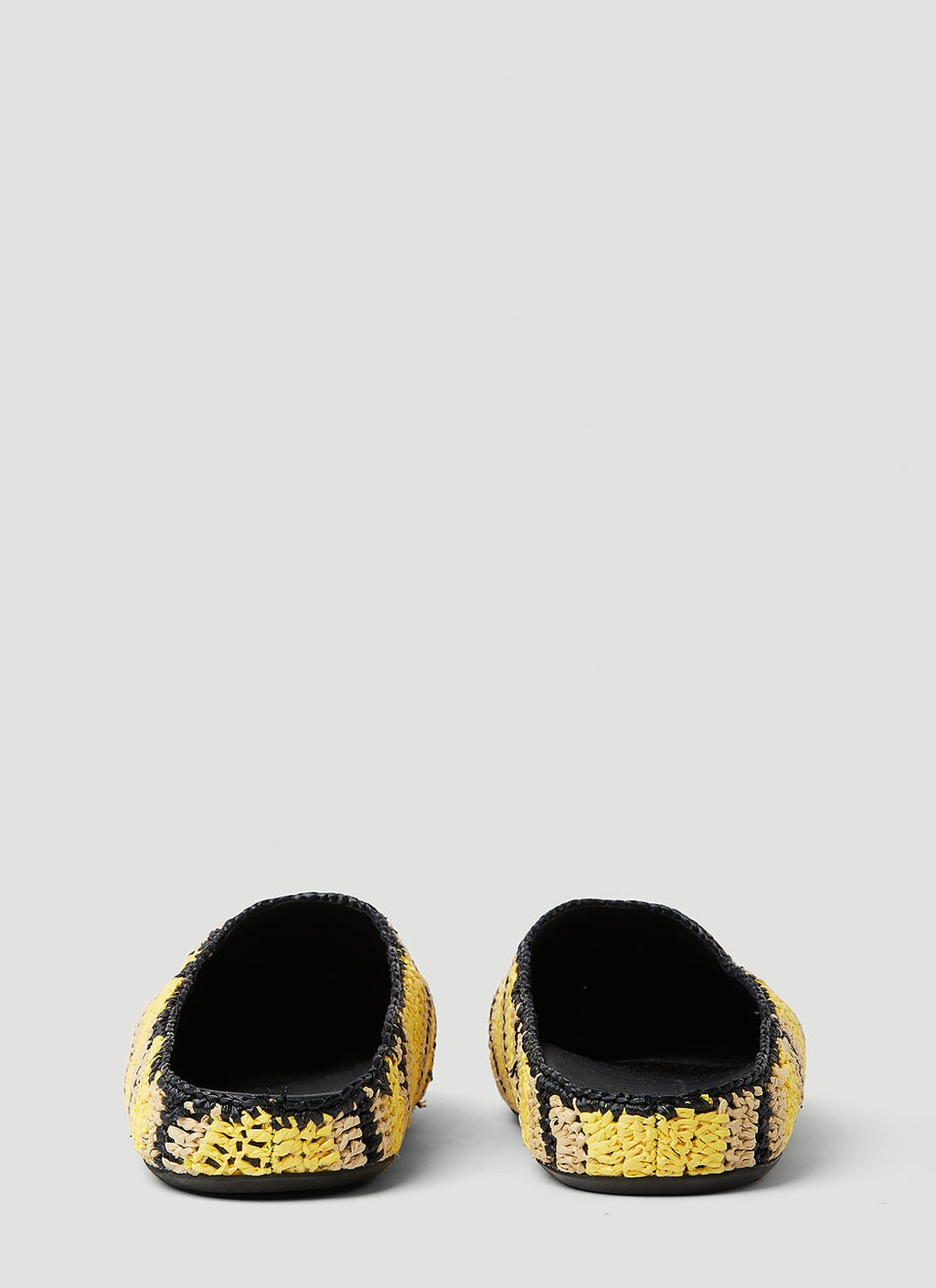 Marni X No Vacancy Men Fussbet Sabot Raffia Mules
