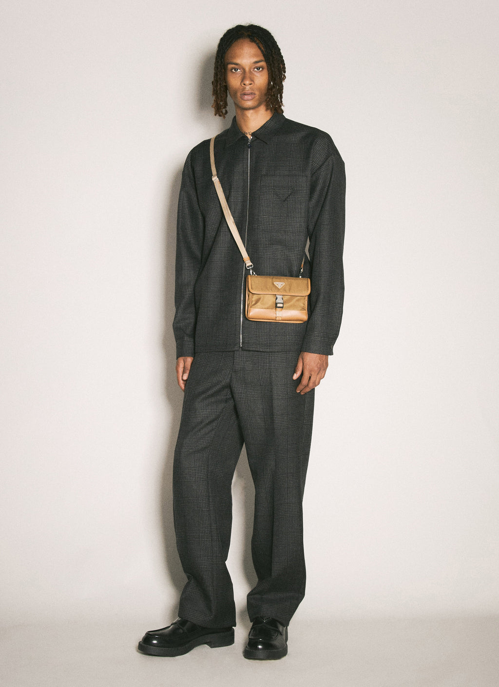 Prada Men Wool Tailored Pants