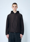 Prada Men Silk Hooded Jacket
