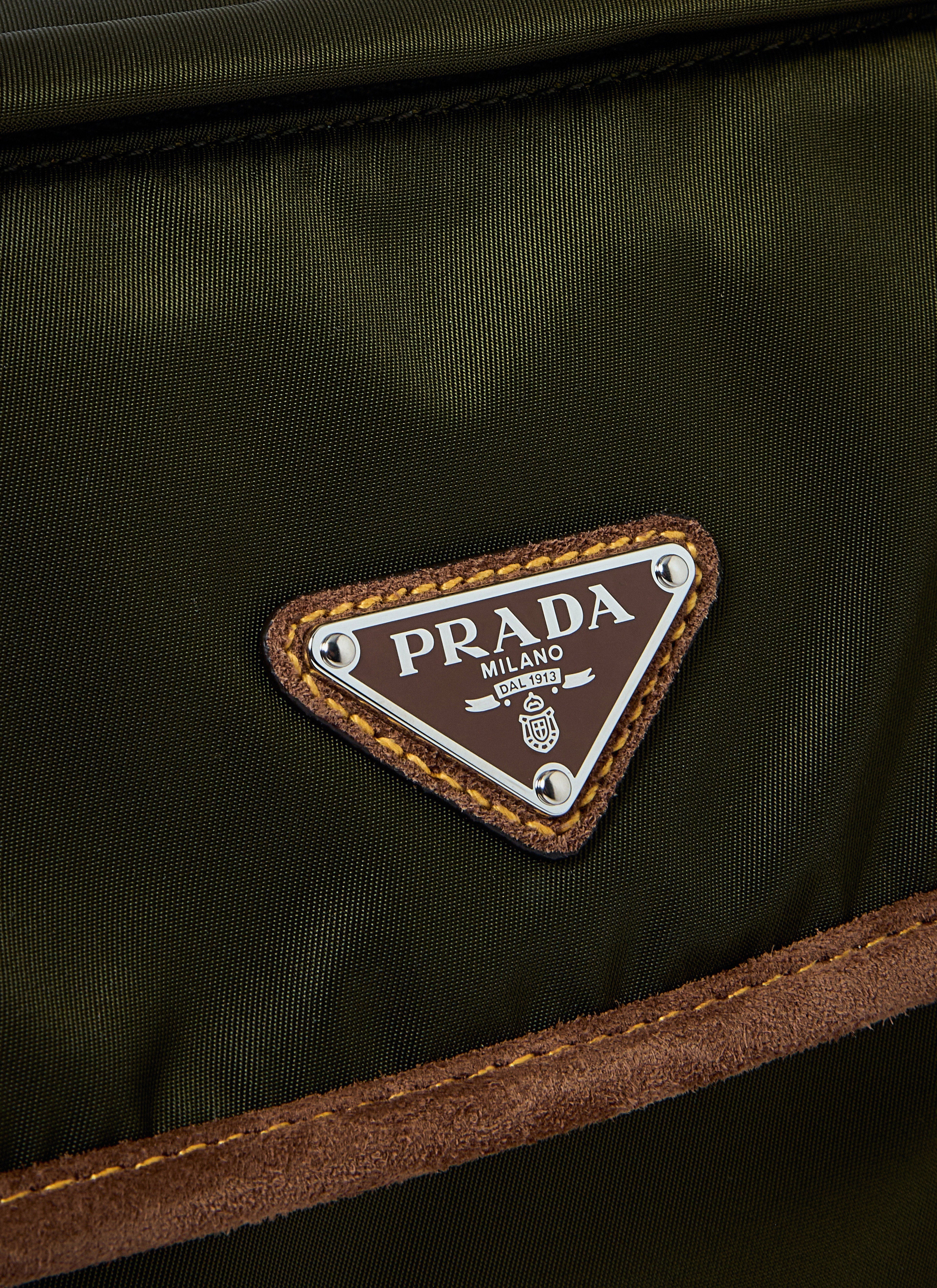 Prada Men Medium Re-Nylon Crossbody Bag