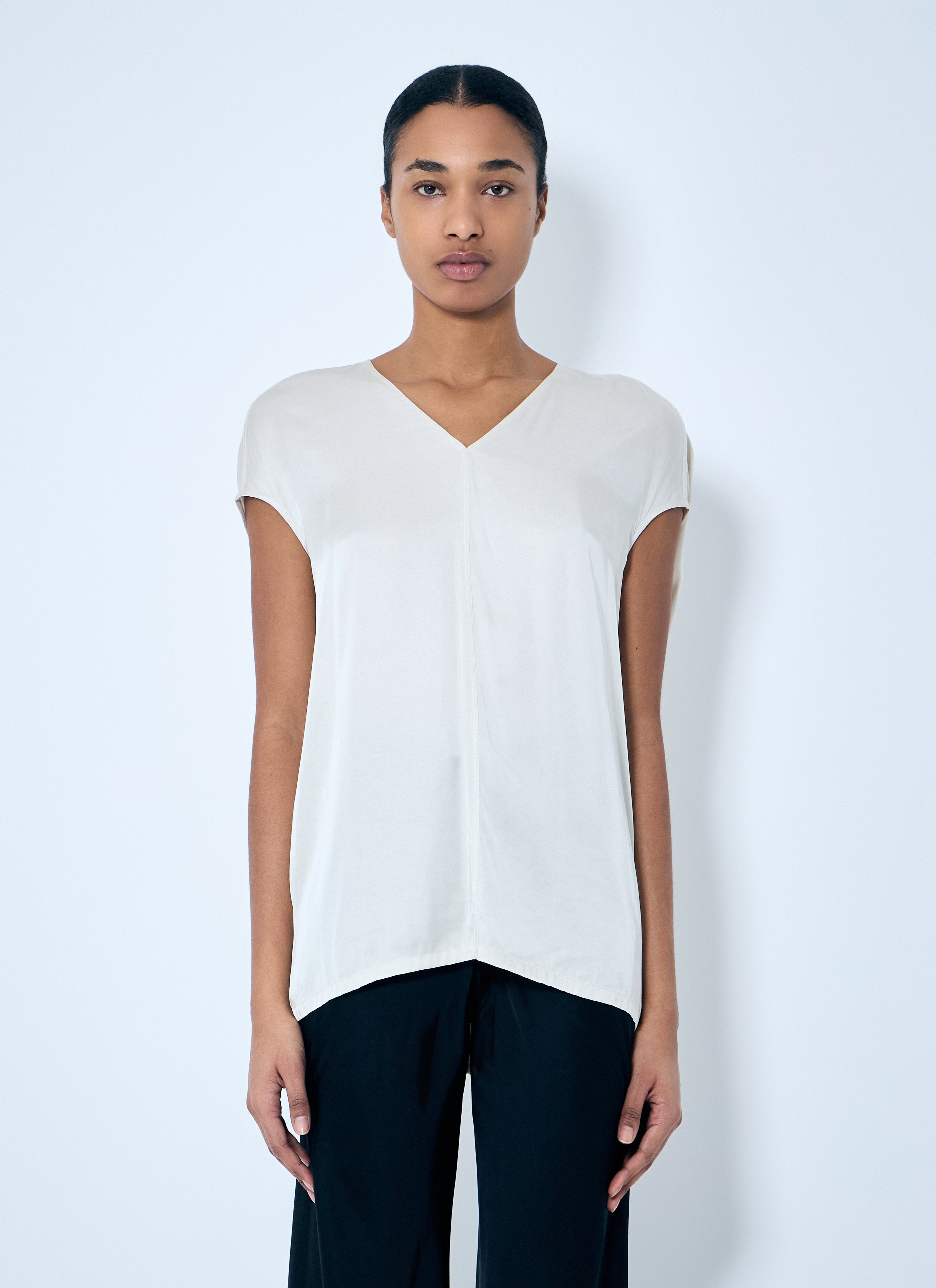 Rick Owens Women Dinge Satin Top
