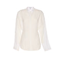 Alaia Women Round Blouse In Linen Blend