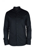 Philipp Plein Men Diamond Cut Ls Skull Shirt