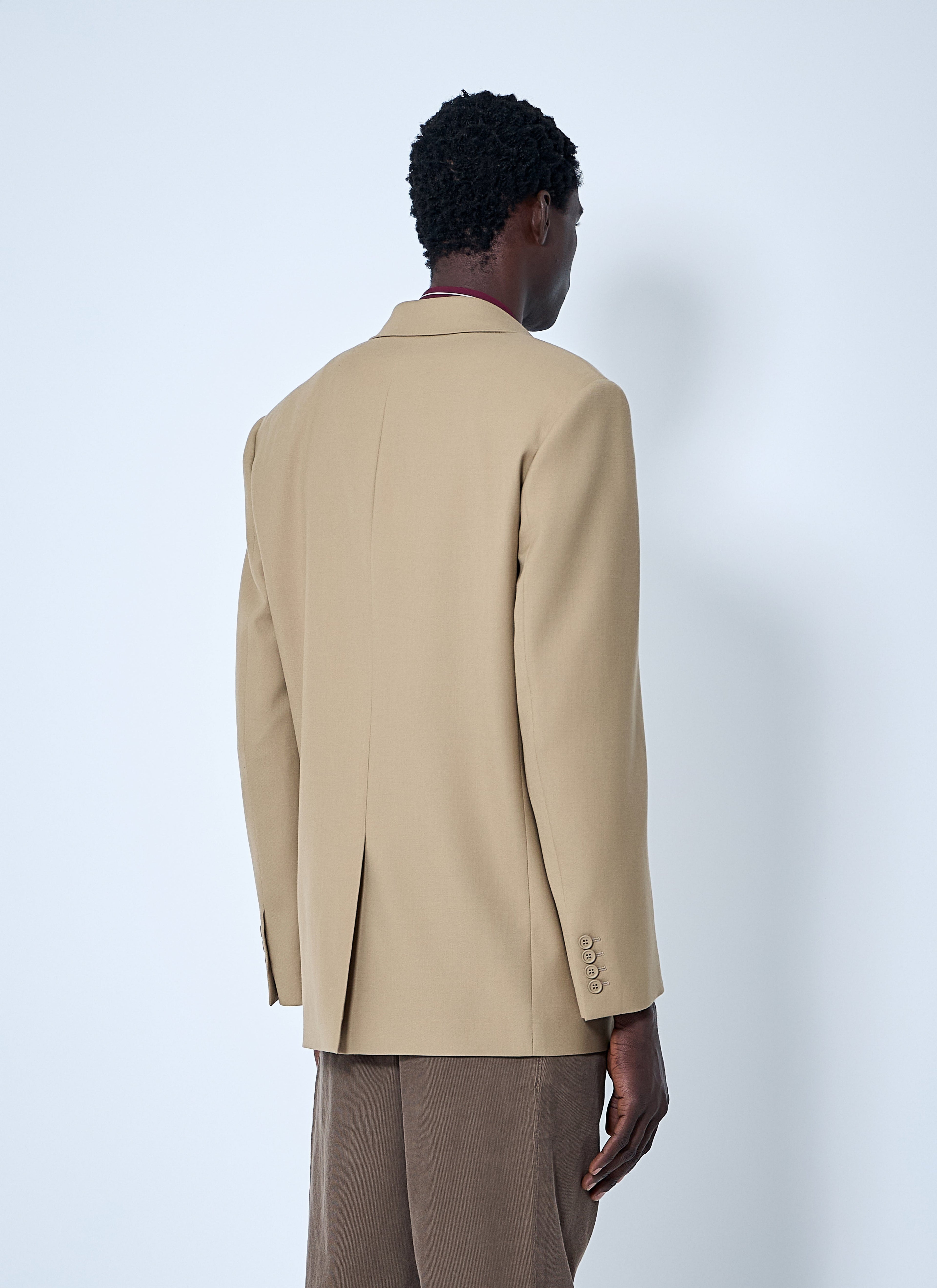 Saint Laurent Men Yves Wool Blazer