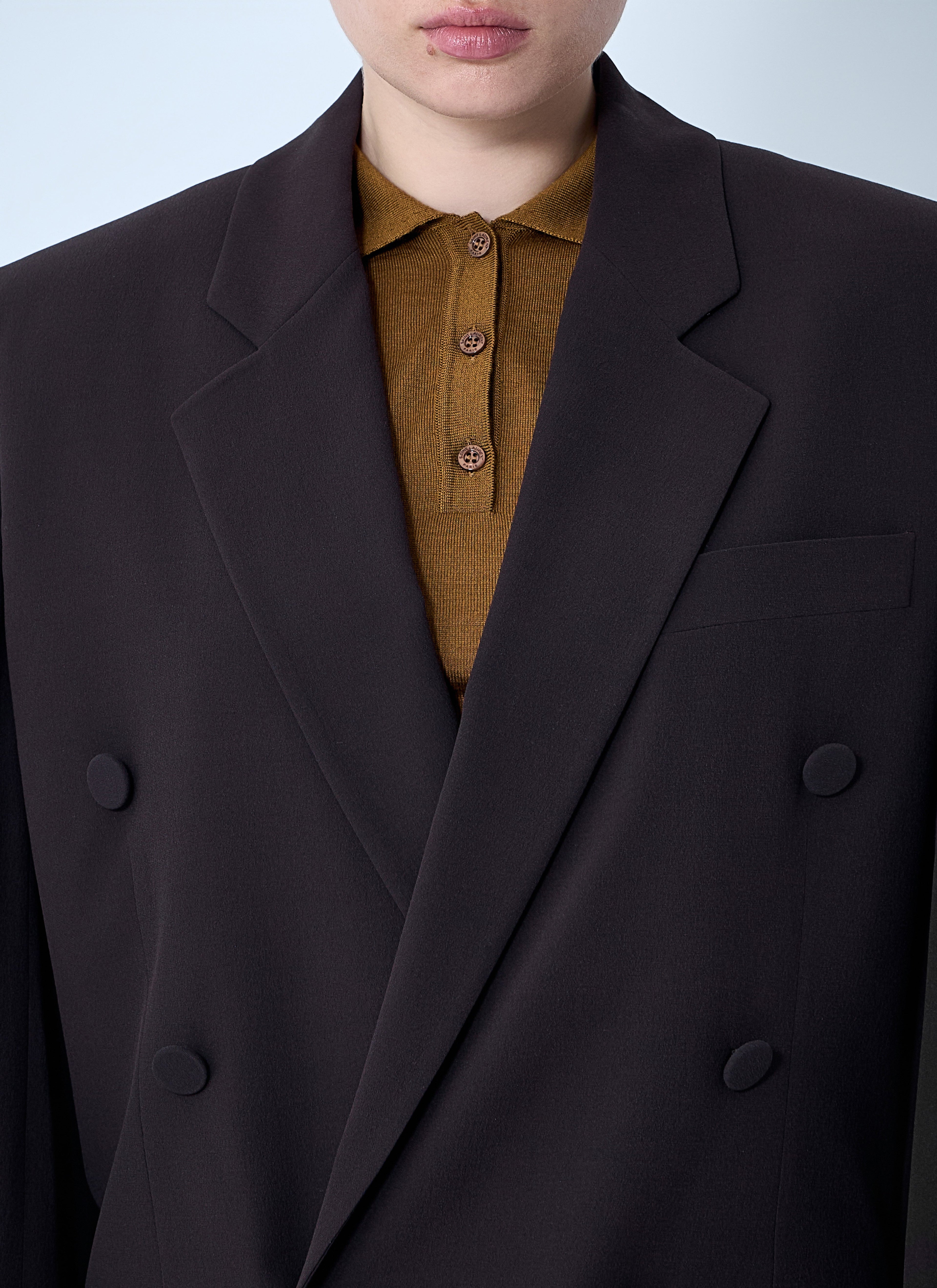 Saint Laurent Women Silk Blazer