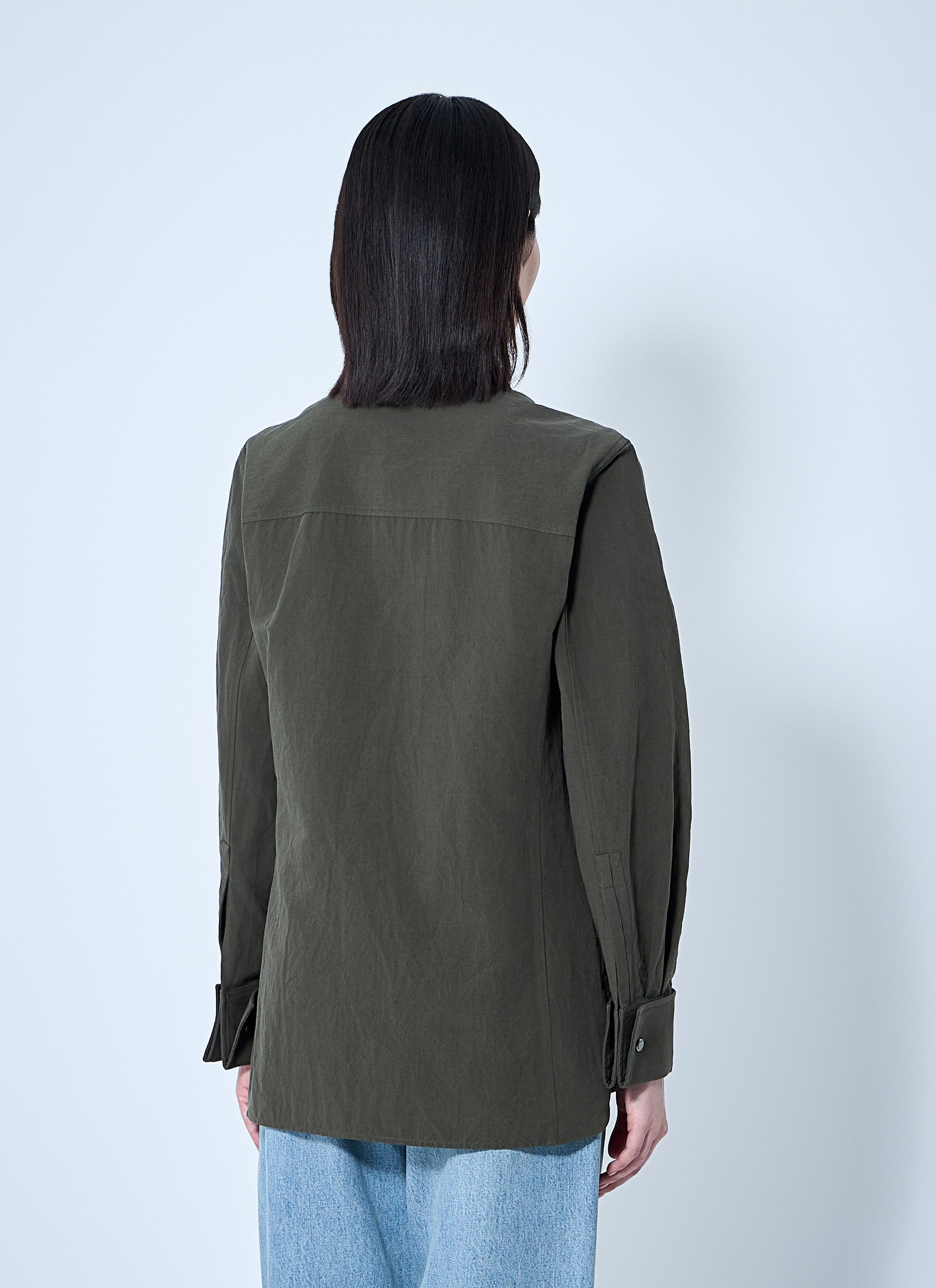 Saint Laurent Women Cassandre Shirt