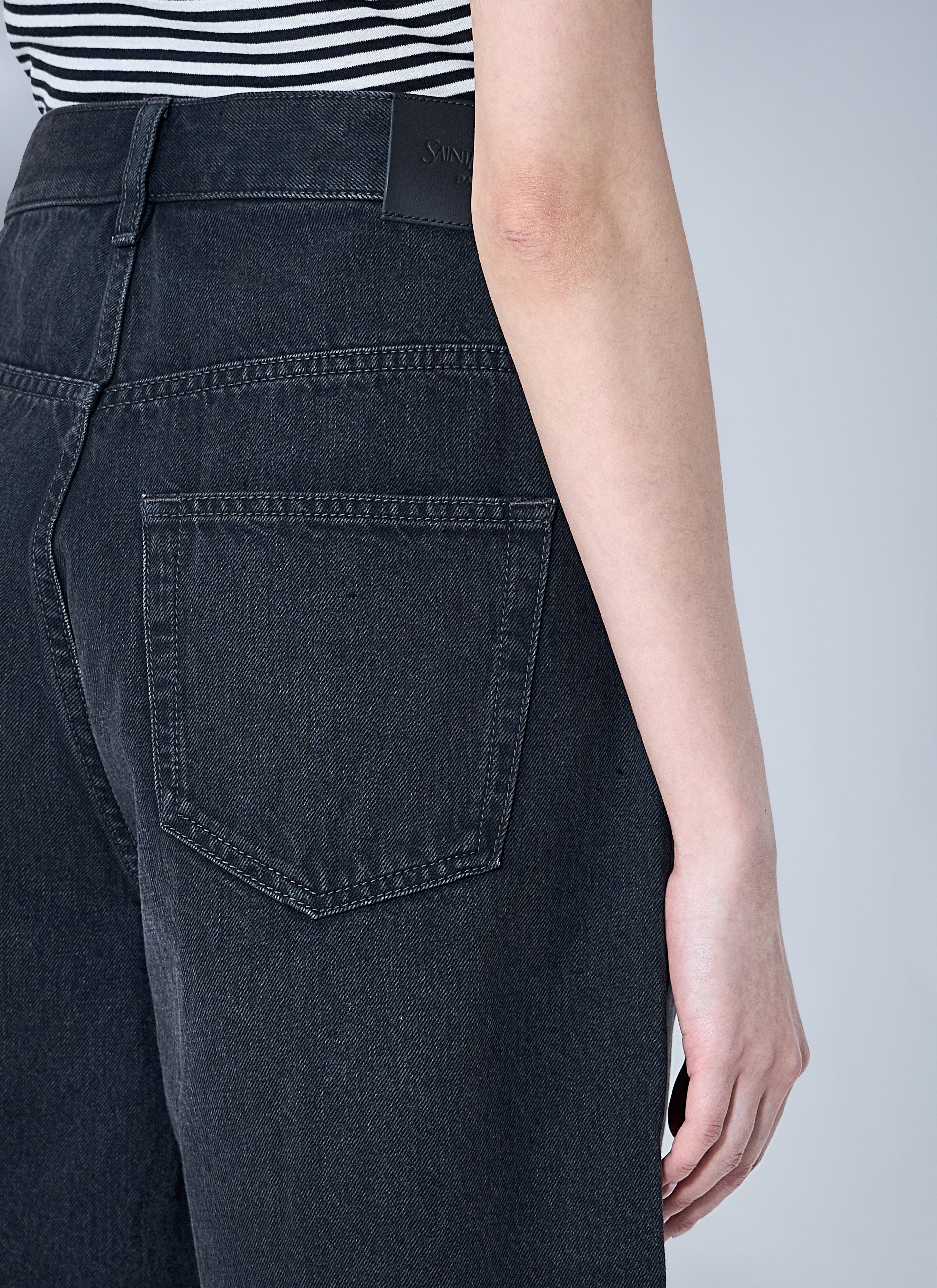 Saint Laurent Women Denim Shorts