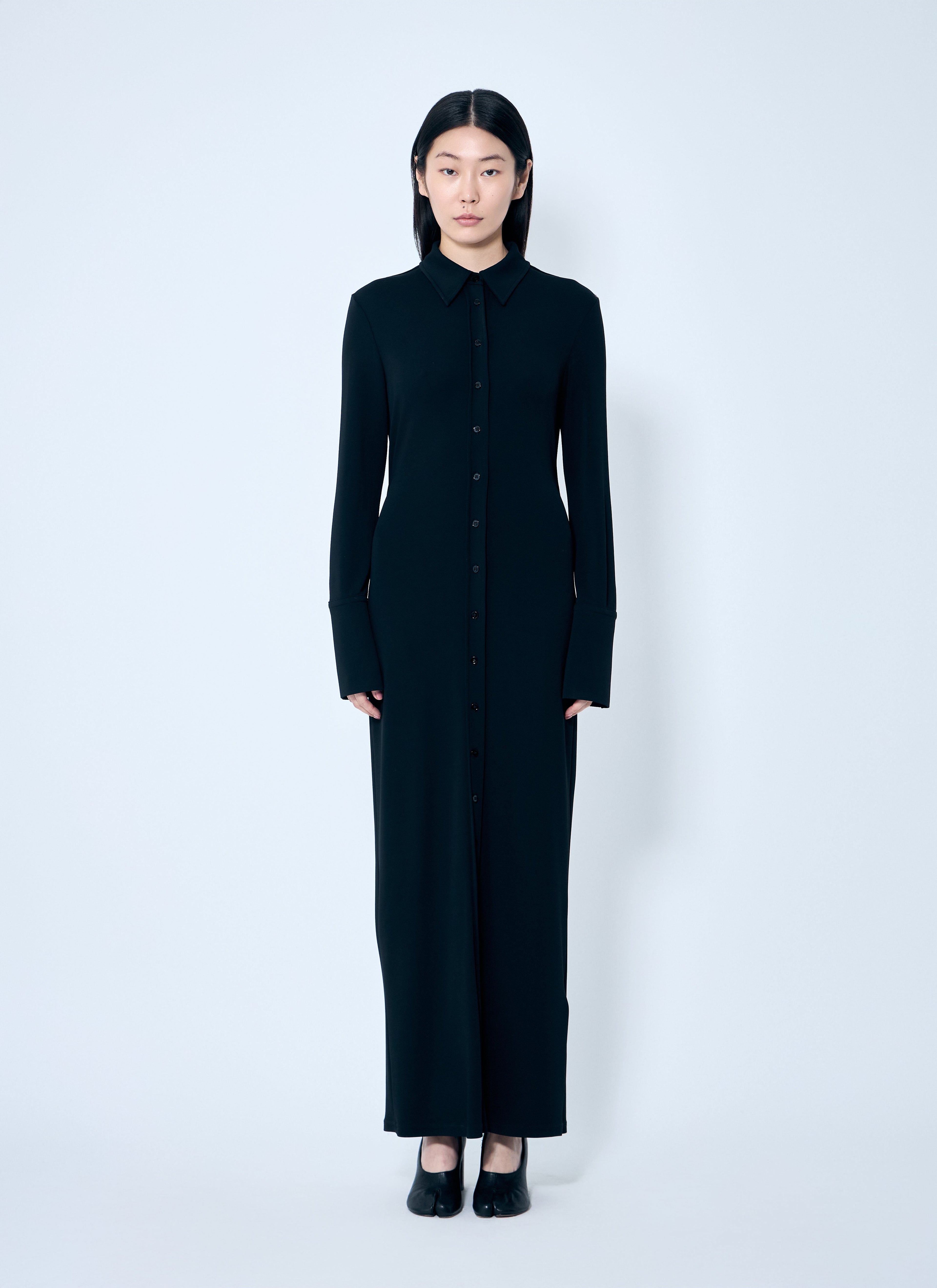 Sportmax Women Crepe Jersey Shirt Dress