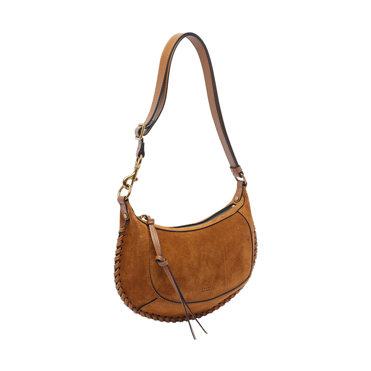 Isabel Marant Women Suede Oskan Moon Shoulder Bag
