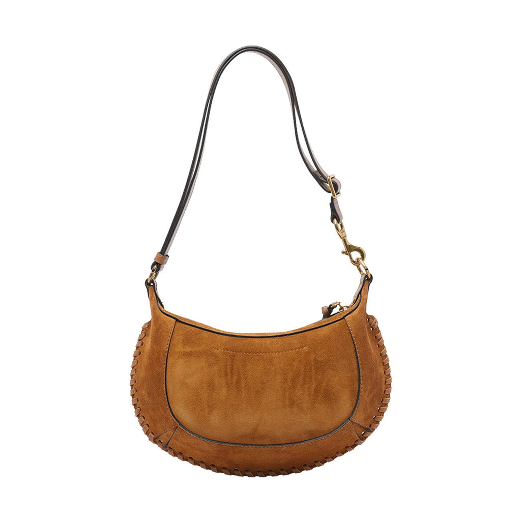 Isabel Marant Women Suede Oskan Moon Shoulder Bag