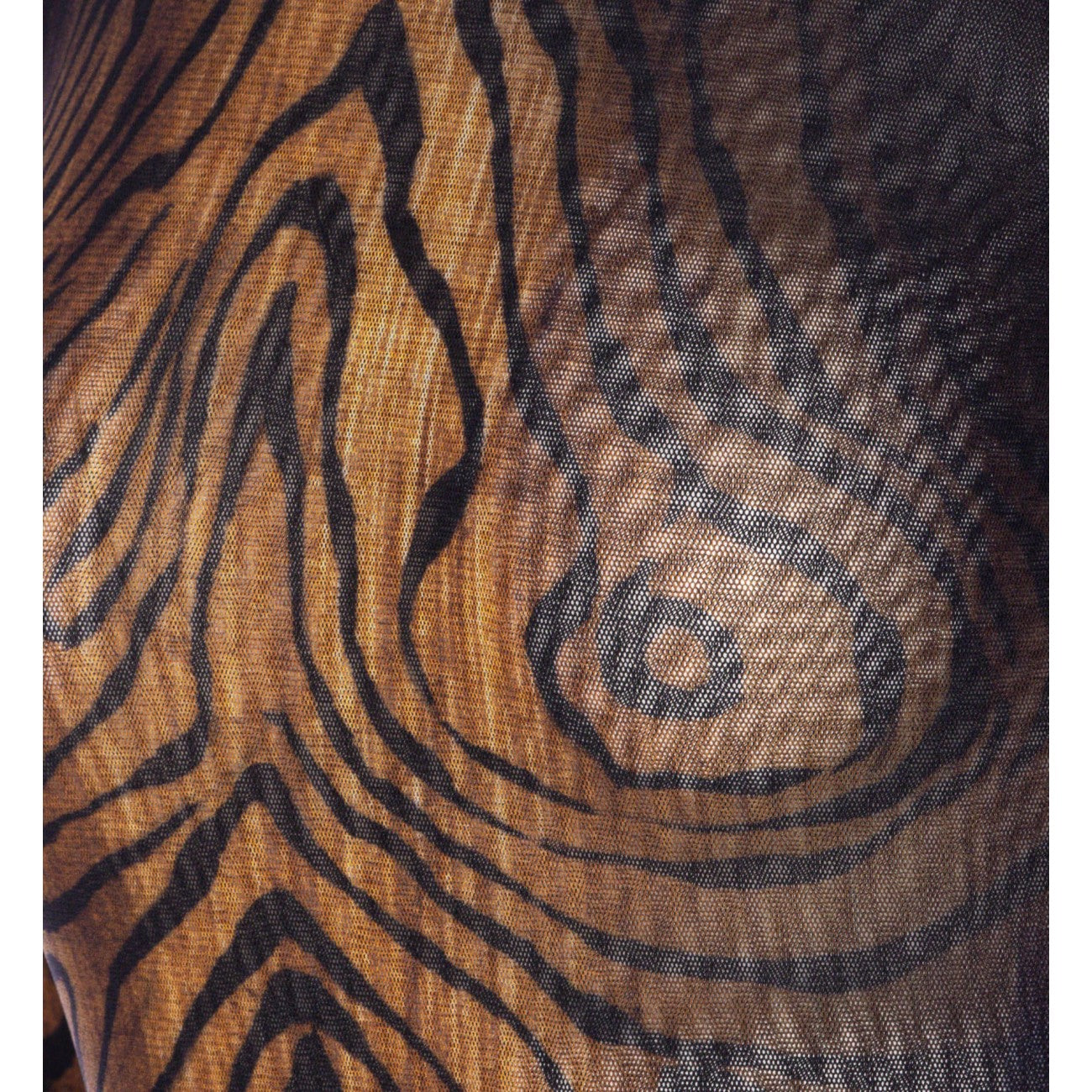 Jean Paul Gaultier Women The Wood Print Longsleeves Top