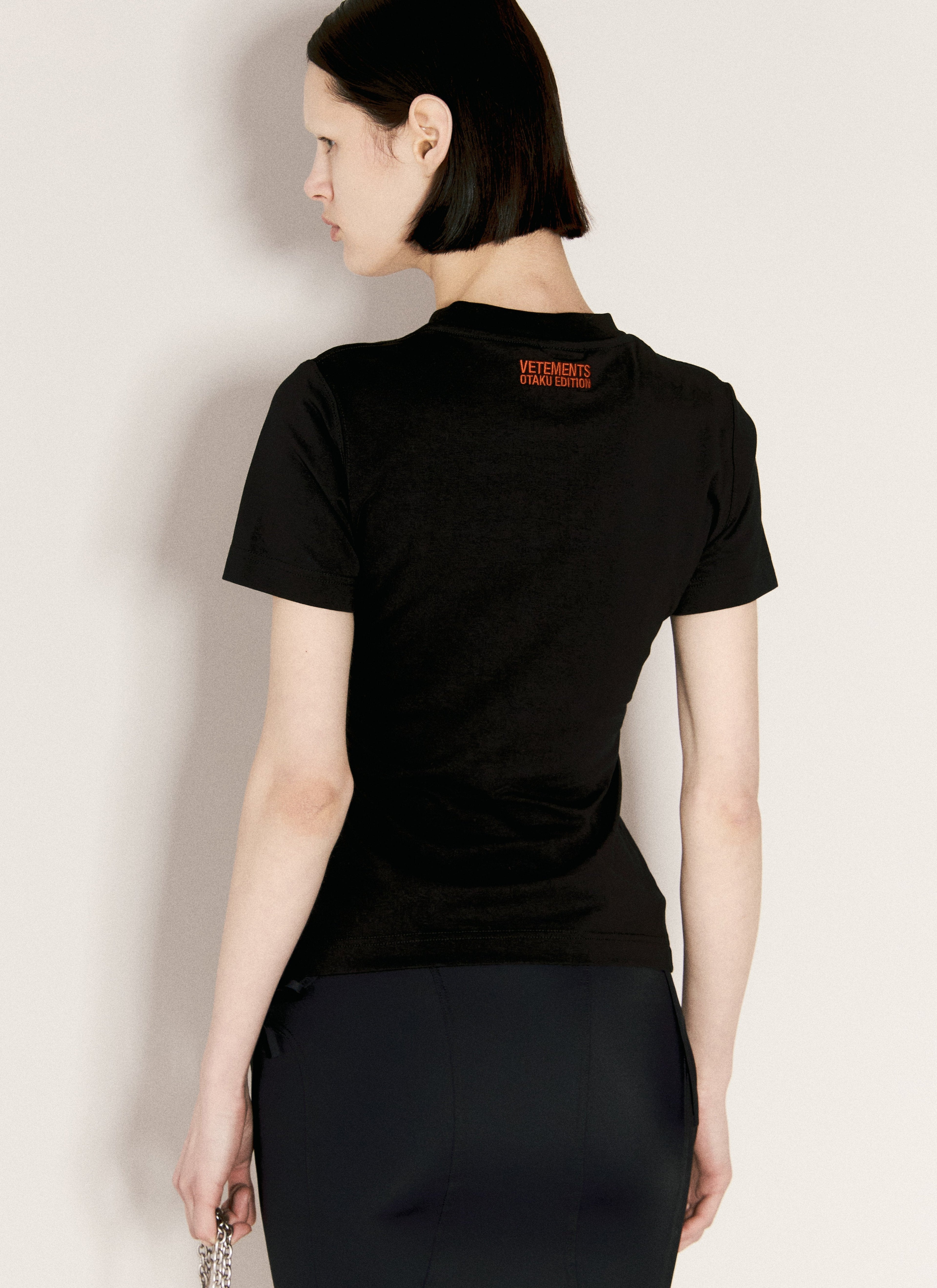 Vetements Women Anime Freak Fitted T-Shirt