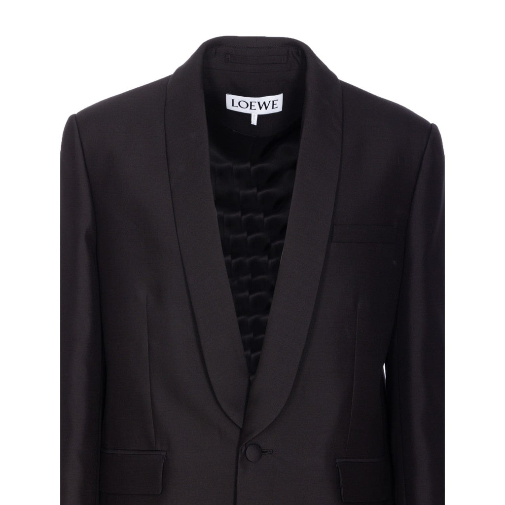 Loewe Men Wool And Silk Jacket