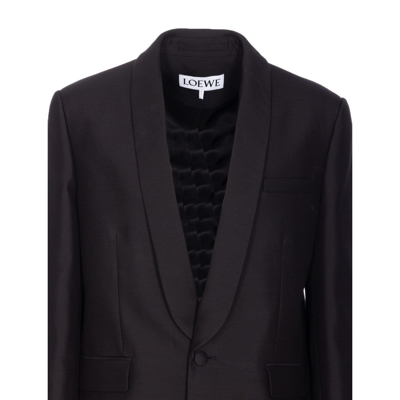 Loewe Men Wool And Silk Jacket