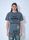 Yohji Yamamoto Men Logo Motif T-Shirt
